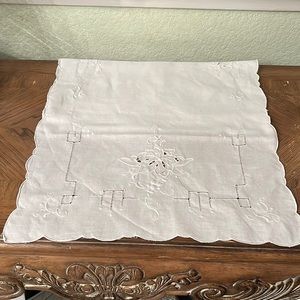 Vintage Pair of table scarfs